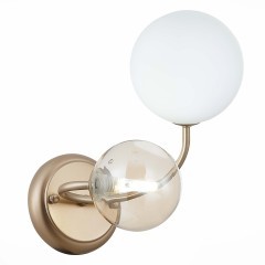 SLE220921-02 Светильник настенный Золотистый/Белый, Янтарный G9 2*5W FORMAE SLE220921-02 Светильник настенный Золотистый/Белый, Янтарный G9 2*5W FORMAE