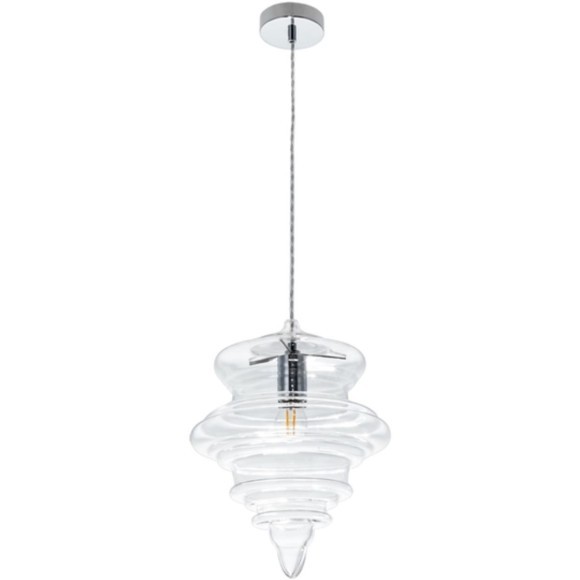 Подвесной светильник с 1 плафоном Divinare 5001/02 SP-1 MAUMEE под лампу 1xE27 60W