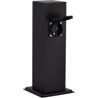 SL9012.405.00 Столб уличный 2 розетки ST-Luce черный - -*15W SOCKET