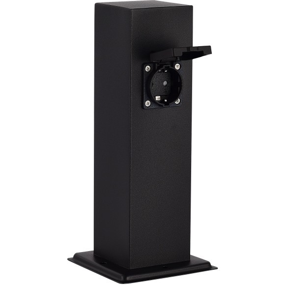 SL9012.405.00 Столб уличный 2 розетки ST-Luce черный - -*15W SOCKET