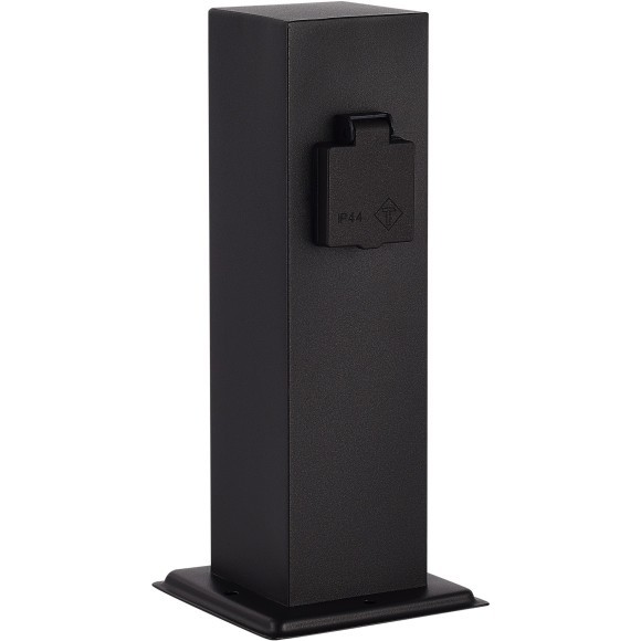 SL9012.405.00 Столб уличный 2 розетки ST-Luce черный - -*15W SOCKET