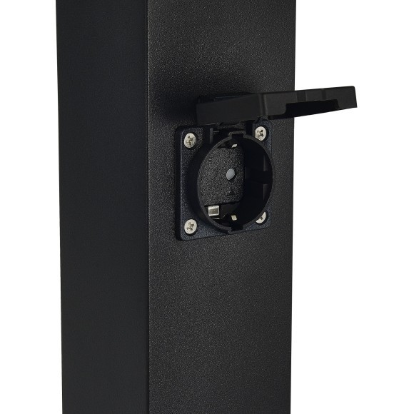 SL9012.405.00 Столб уличный 2 розетки ST-Luce черный - -*15W SOCKET