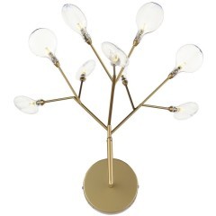 SL411.201.09 Бра ST-Luce Золотистый/Прозрачный G4 9*1,5W RICCARDO