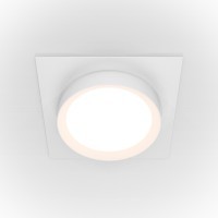 Встраиваемый светильник Maytoni DL086-GX53-SQ-W Hoop под лампу 1xGX53 15W