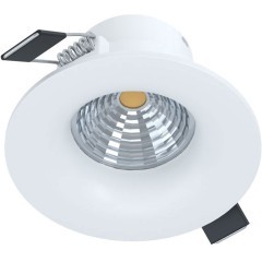 98243 Светодиодный встраиваемый светильник SALICETO димм., 6W(LED), Ø88, 380lm, 3000K, алюминий, белый