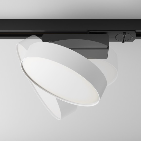 Однофазный двужильный светодиодный трековый светильник Maytoni Unity TR043-1-12W4K-W Zon 4000К 840Лм CRI85+ 110° 12Вт Однофазный двужильный светодиодный трековый светильник Maytoni Unity TR043-1-12W4K-W Zon 4000К 840Лм CRI85+ 110° 12Вт