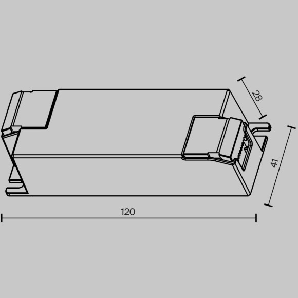 Источник тока Maytoni DALI NFC DT8 250-700mA +PUSH DIM 721022