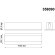 358090 PORT NT19 055 алюминий Встраиваемый профиль, длина 1м IP20 SABRO
