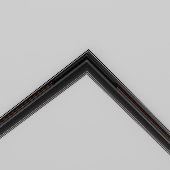 Угловой соединитель для шинопроводов в ГКЛ 9.5мм Maytoni Exility TRACL034-42B-R