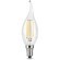 104801209 Лампа Gauss LED Filament Свеча на ветру E14 9W 710lm 4100K 1/10/50