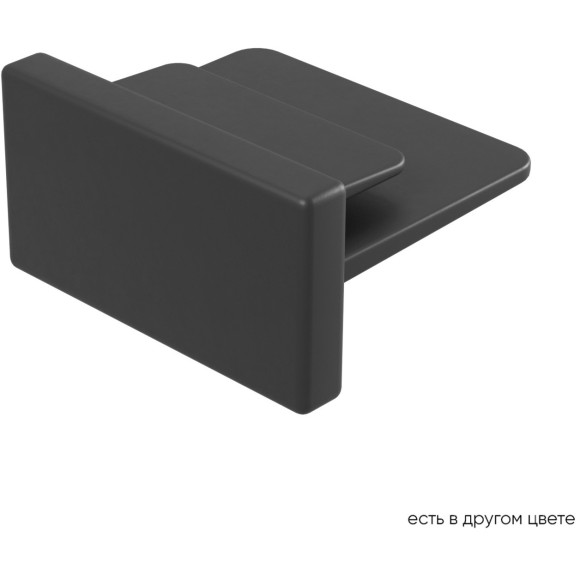 Торцевая заглушка 1шт для накладных однофазных шинопроводов Crystal Lux CLT 0.210 02 BL