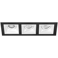 Встраиваемый светильник Lightstar D537060606 Domino под лампы 3xGU5.3 150W