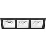 Встраиваемый светильник Lightstar D537060606 Domino под лампы 3xGU5.3 150W