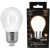 105202109 Лампа Gauss Filament Шар 9W 590lm 3000К Е27 milky LED 1/10/50