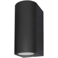 SL9001.401.02 Светильник уличный настенный ST-Luce Черный/ GU10 2*5W BORGO