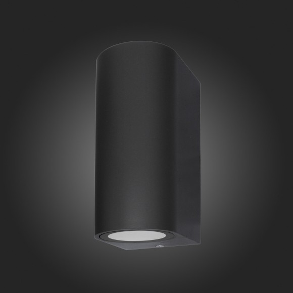 SL9001.401.02 ST Luce BORGO Уличный настенный светильник, GU10,2х5W, черный