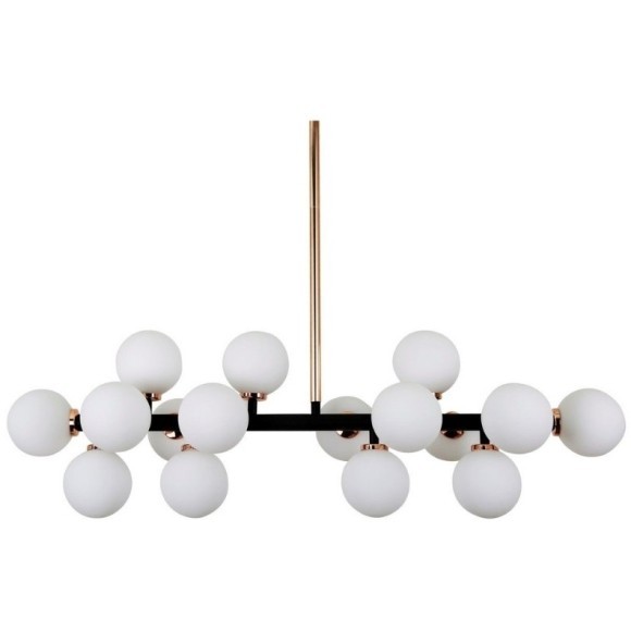 Подвесной светильник Lumina Deco Marsiada LDP 6033-16 BK+GD Подвесной светильник Lumina Deco Marsiada LDP 6033-16 BK+GD