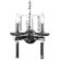 Бра Crystal Lux MARRON AP2 CHROME