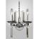 Бра Crystal Lux MARRON AP2 CHROME