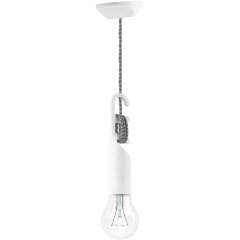 Подвесной светильник с 1 плафоном Lussole LSP-8547 COZY IP21 под лампу 1xE27 10W Подвесной светильник с 1 плафоном Lussole LSP-8547 COZY IP21 под лампу 1xE27 10W