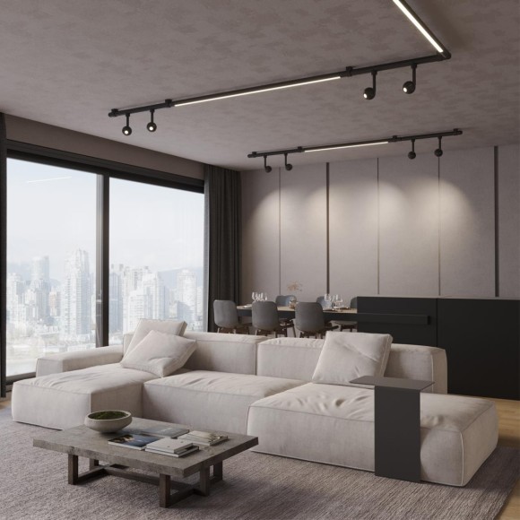 359376 Светодиодный модульный трековый светильник SMART (TUYA, Алиса, Bluetooth, Wi-Fi) Novotech Glat CRI90+ 3000-6000К 1120Лм 36° 14W 359376 Светодиодный модульный трековый светильник SMART (TUYA, Алиса, Bluetooth, Wi-Fi) Novotech Glat CRI90+ 3000-6000К 1120Лм 36° 14W