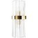 Бра Crystal Lux SORPRESA AP2 BRASS/TRANSPARENTE