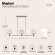 Люстра подвесная Maytoni MOD411PL-03G Vision под лампы 3xE14 60W
