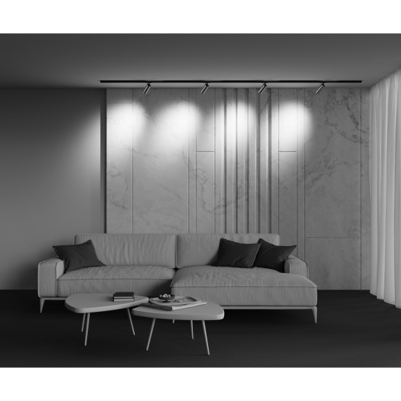 Однофазный двужильный светодиодный трековый светильник Maytoni Unity TR021-1-12W4K-W-BBS Focus LED 4000К 900Лм CRI90+ 50° 12Вт Однофазный двужильный светодиодный трековый светильник Maytoni Unity TR021-1-12W4K-W-BBS Focus LED 4000К 900Лм CRI90+ 50° 12Вт