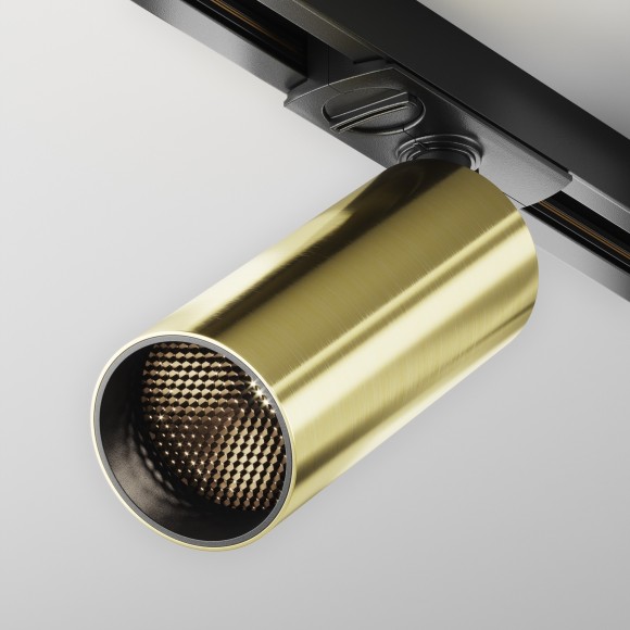 Однофазный двужильный светодиодный трековый светильник Maytoni Unity TR021-1-12W4K-W-BBS Focus LED 4000К 900Лм CRI90+ 50° 12Вт Однофазный двужильный светодиодный трековый светильник Maytoni Unity TR021-1-12W4K-W-BBS Focus LED 4000К 900Лм CRI90+ 50° 12Вт