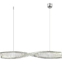 SL6205.113.01 Светильник подвесной ST-Luce Хром/Прозрачный LED 1*21W 4000K ELICA