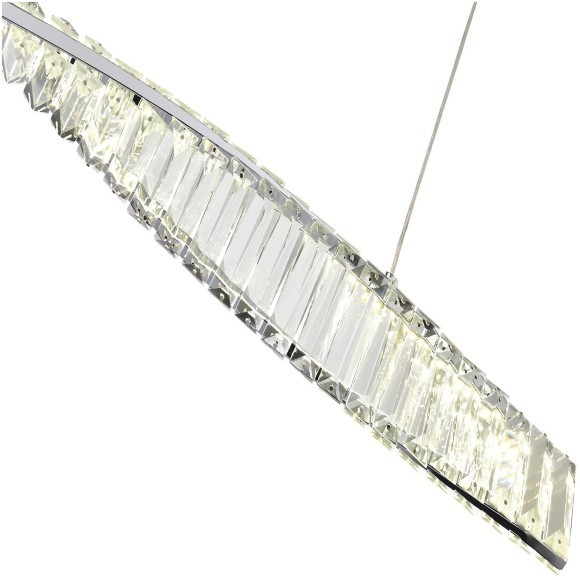 SL6205.113.01 Светильник подвесной ST-Luce Хром/Прозрачный LED 1*21W 4000K ELICA