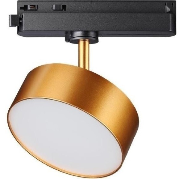 Трехжильный однофазный трековый светодиодный светильник Novotech PROMETA 358757 2100лм 24Вт Трехжильный однофазный трековый светодиодный светильник Novotech PROMETA 358757 2100лм 24Вт