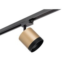 Однофазный двужильный трековый светильник Lightstar R1T34903487 Rullo под сменную лампу GX53