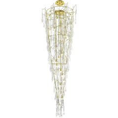 SL1660.203.25 Светильник подвесной ST-Luce Шампань/Шампань, Прозрачный G9 25*5W 4000K TEARDROPS SL1660.203.25 Светильник подвесной ST-Luce Шампань/Шампань, Прозрачный G9 25*5W 4000K TEARDROPS