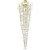 SL1660.203.25 Светильник подвесной ST-Luce Шампань/Шампань, Прозрачный G9 25*5W 4000K TEARDROPS