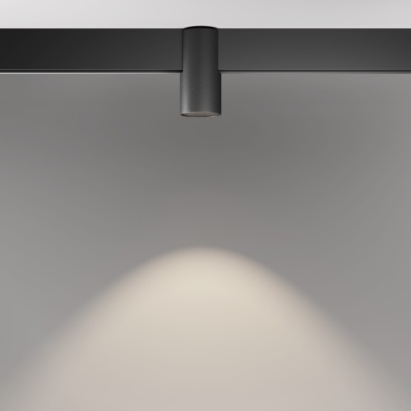 TR122-2-7W4K-B Трековый магнитный светодиодный светильник Maytoni Exility CRI90+ 4000К 400Лм 50° 7Вт