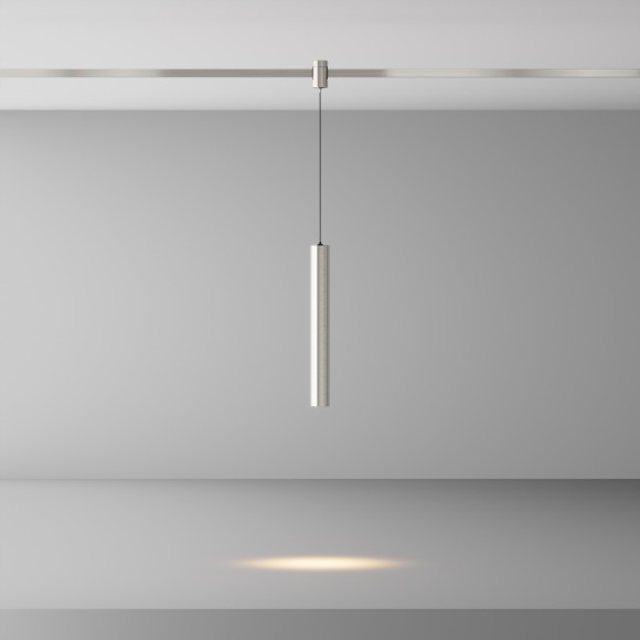 Трековый магнитный светодиодный светильник Maytoni Flarity Focus Led TR155-1-5W3K-PT