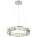 Люстра подвесная кольцевая хрустальная Odeon Light LED 30W 4000K 3570Лм VEKIA 4930/30L