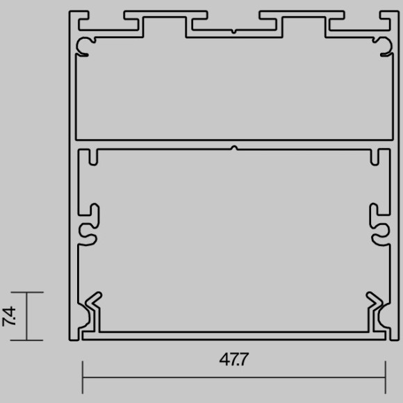 Рассеиватель для профиля 50×50 (Белый, 10 м), ALM-5050T-O-DF-10M 642050 Рассеиватель для профиля 50×50 (Белый, 10 м), ALM-5050T-O-DF-10M 642050