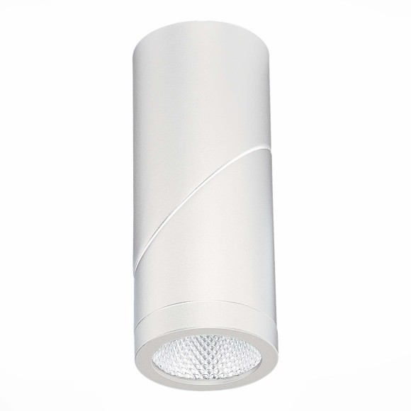 ST650.542.10 Светильник потолочный Белый LED 1*10W 4000K 800Lm Ra90 38° IP44 D62xH151 165-265V Накладные светильники