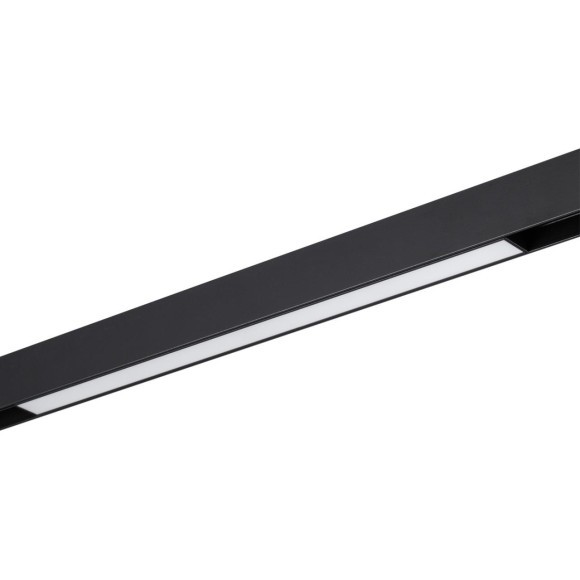 359938 Черный трековый линейный светильник 44см с перекл. цв. темп. 3000;4000;6000К (токопроводящий) 220В 24Вт 120° 1440Лм CRI90 Novotech VECTOR