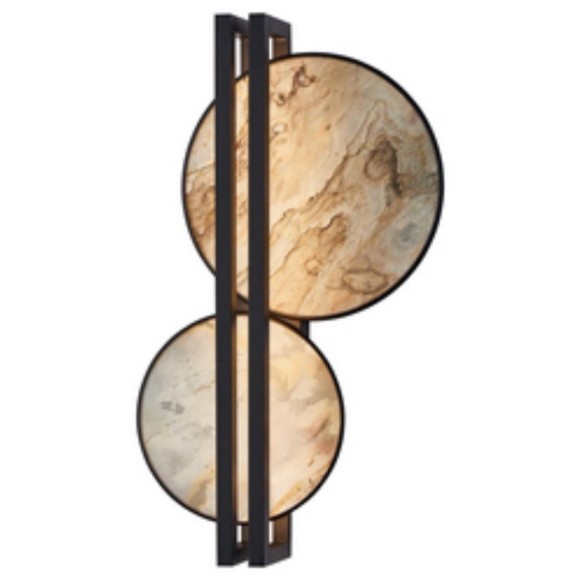 4593-2W, настенный светильник, D130xW290xH500, LEDx24W, 336LM, 4000K, CRI>90, included