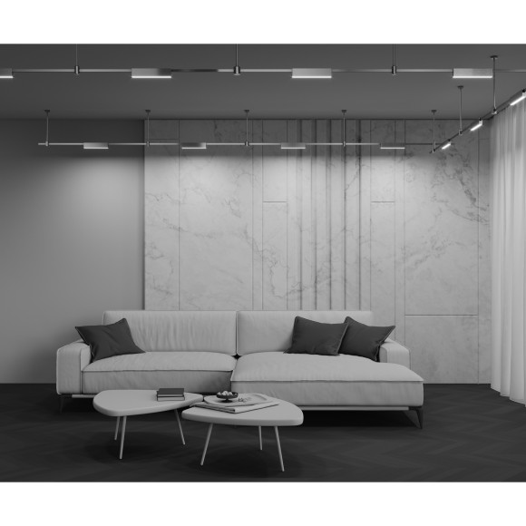 Трековый светильник Maytoni Basis Flarity 3000K 12Вт 120° TR151-1-12W3K-PT Трековый светильник Maytoni Basis Flarity 3000K 12Вт 120° TR151-1-12W3K-PT