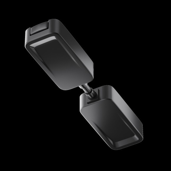 Коннектор питания прямой для встраиваемого в ГКЛ 12.5мм шинопровода Maytoni Radity TRA084C-B-12