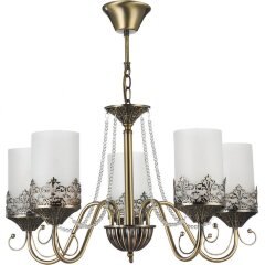 Люстра подвесная Freya FR2563-PL-05-BZ Sherborne под лампы 5xE14 60W Люстра подвесная Freya FR2563-PL-05-BZ Sherborne под лампы 5xE14 60W