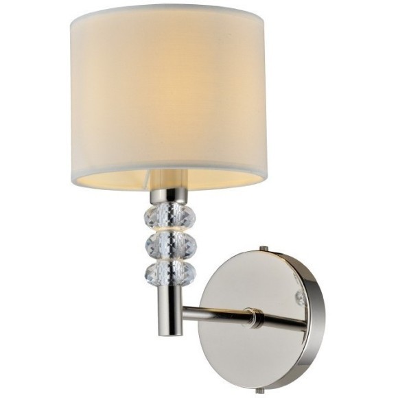 SL1751.101.01 Светильник настенный ST-Luce Никель/Белый E14 1*40W ENITA SL1751.101.01 Светильник настенный ST-Luce Никель/Белый E14 1*40W ENITA