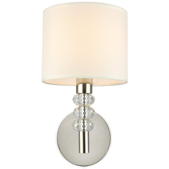 SL1751.101.01 Светильник настенный ST-Luce Никель/Белый E14 1*40W ENITA SL1751.101.01 Светильник настенный ST-Luce Никель/Белый E14 1*40W ENITA