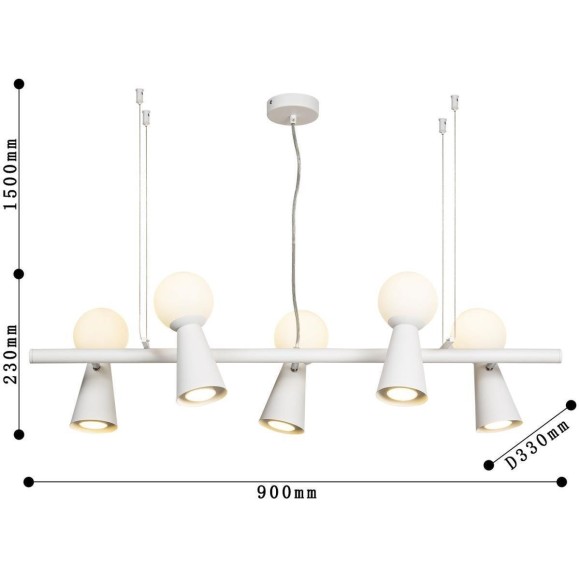 Подвесной светильник Gnomes 4094-5P Подвесной светильник Gnomes 4094-5P