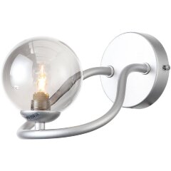 SL1502.101.01 Светильник настенный ST-Luce Хром/Дымчатый G9 1*5W LEGATEZZA