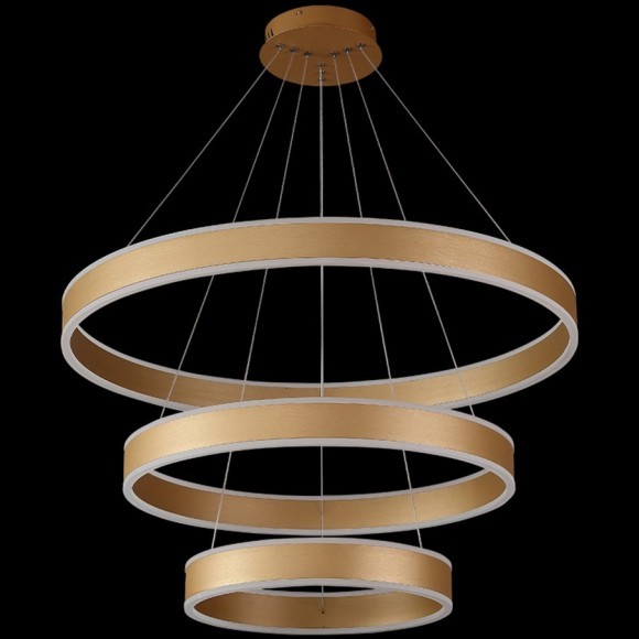 Люстра Crystal Lux MUCHOS SP158W LED GOLD 0980/303N